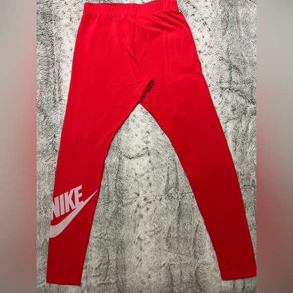 Red/Orange Nike Leggings - Picture 3 of 3